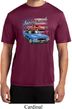 Mens Dodge American Muscle Blue and Red Moisture Wicking Shirt