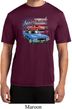 Mens Dodge American Muscle Blue and Red Moisture Wicking Shirt