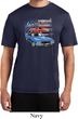 Mens Dodge American Muscle Blue and Red Moisture Wicking Shirt