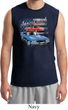 Mens Dodge American Muscle Blue and Red Muscle Shirt