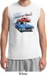 Mens Dodge American Muscle Blue and Red Muscle Shirt