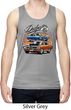 Mens Dodge Blue and Orange Super Bee Dry Wicking Tank Top