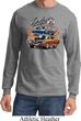 Mens Dodge Blue and Orange Super Bee Long Sleeve