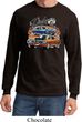 Mens Dodge Blue and Orange Super Bee Long Sleeve