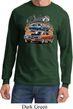 Mens Dodge Blue and Orange Super Bee Long Sleeve