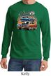 Mens Dodge Blue and Orange Super Bee Long Sleeve