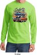 Mens Dodge Blue and Orange Super Bee Long Sleeve