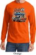 Mens Dodge Blue and Orange Super Bee Long Sleeve