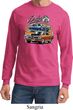 Mens Dodge Blue and Orange Super Bee Long Sleeve