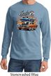 Mens Dodge Blue and Orange Super Bee Long Sleeve