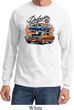 Mens Dodge Blue and Orange Super Bee Long Sleeve