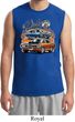 Mens Dodge Blue and Orange Super Bee Muscle Shirt