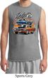 Mens Dodge Blue and Orange Super Bee Muscle Shirt