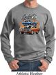Mens Dodge Blue and Orange Super Bee Sweatshirt