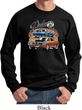 Mens Dodge Blue and Orange Super Bee Sweatshirt