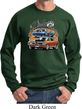 Mens Dodge Blue and Orange Super Bee Sweatshirt