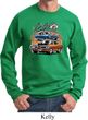 Mens Dodge Blue and Orange Super Bee Sweatshirt