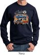 Mens Dodge Blue and Orange Super Bee Sweatshirt