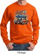 Mens Dodge Blue and Orange Super Bee Sweatshirt