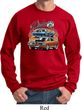 Mens Dodge Blue and Orange Super Bee Sweatshirt