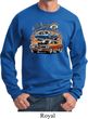 Mens Dodge Blue and Orange Super Bee Sweatshirt