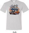 Mens Dodge Blue and Orange Super Bee Tall T-shirt