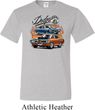 Mens Dodge Blue and Orange Super Bee Tall T-shirt