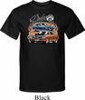 Mens Dodge Blue and Orange Super Bee Tall T-shirt