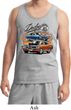 Mens Dodge Blue and Orange Super Bee Tank Top