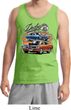 Mens Dodge Blue and Orange Super Bee Tank Top