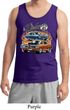 Mens Dodge Blue and Orange Super Bee Tank Top