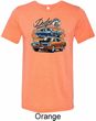Mens Dodge Blue and Orange Super Bee Tri Blend Tee