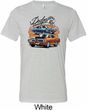 Mens Dodge Blue and Orange Super Bee Tri Blend Tee