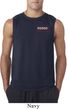 Mens Dodge Brothers Pocket Print Sleeveless Shirt