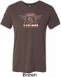 Mens Dodge Garage Hemi Tri Blend Crewneck Shirt