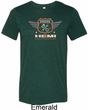 Mens Dodge Garage Hemi Tri Blend Crewneck Shirt