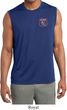 Mens Dodge Garage Pocket Print Sleeveless Dry Wicking Shirt
