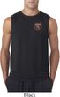 Mens Dodge Garage Pocket Print Sleeveless Shirt