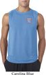 Mens Dodge Garage Pocket Print Sleeveless Shirt