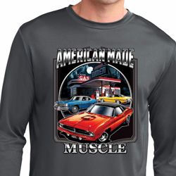 Mens Dodge Shirt Chrysler American Made Dry Wicking Long Sleeve Shirt Mens Dodge Shirt Chrysler American Made Dry Wicking Long Sleeve Shirt