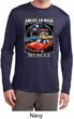 Mens Dodge Shirt Chrysler American Made Dry Wicking Long Sleeve Shirt