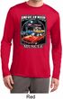 Mens Dodge Shirt Chrysler American Made Dry Wicking Long Sleeve Shirt