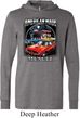 Mens Dodge Shirt Chrysler American Made Lightweight Hoodie Tee