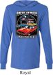 Mens Dodge Shirt Chrysler American Made Lightweight Hoodie Tee