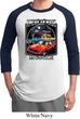 Mens Dodge Shirt Chrysler American Made Raglan Tee T-Shirt