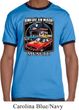 Mens Dodge Shirt Chrysler American Made Ringer Tee T-Shirt