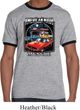 Mens Dodge Shirt Chrysler American Made Ringer Tee T-Shirt