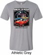 Mens Dodge Shirt Chrysler American Made Tri Blend Crewneck Tee T-Shirt