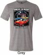 Mens Dodge Shirt Chrysler American Made Tri Blend Crewneck Tee T-Shirt