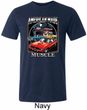 Mens Dodge Shirt Chrysler American Made Tri Blend Crewneck Tee T-Shirt